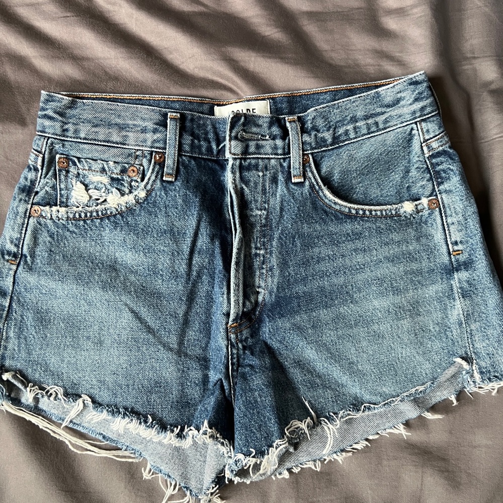Agolde denim shorts